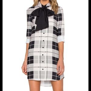 Kate spade ♠️ Woodland plaid griffin dress